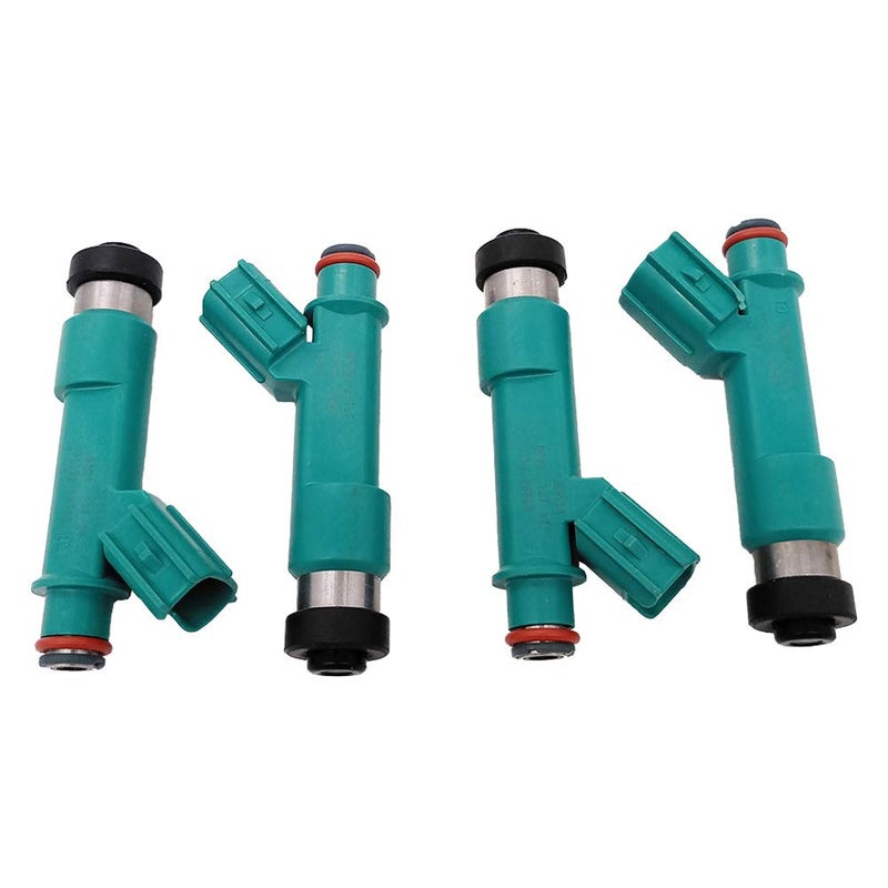 Germban 23250-28080 4pcs Set Fuel Injectors Replacement for Toyota Camry 04-09, Corolla Matrix 09-13, Highlander 04-07, RAV4 Solara 04-08, for Scion tC 05-10, xB 08-15 2.4L L4 23250-0H030 23250-0H060 - Image 2